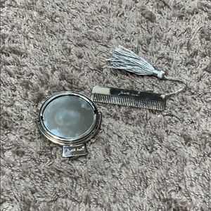 Judith Leiber Comb & Double Side Mirror Set
